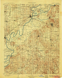 1903 Map of Patoka