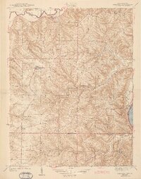 1943 Map of Aberdeen