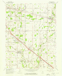1962 Map of Acton, 1976 Print
