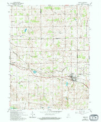 Download a high-resolution, GPS-compatible USGS topo map for Akron, IN (1994 edition)