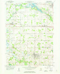 Download a high-resolution, GPS-compatible USGS topo map for Albion, IN (1958 edition)