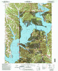 Download a high-resolution, GPS-compatible USGS topo map for Allens Creek, IN (1996 edition)