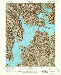 Download a high-resolution, GPS-compatible USGS topo map for Allens Creek, IN (1968 edition)