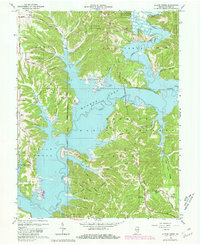 Download a high-resolution, GPS-compatible USGS topo map for Allens Creek, IN (1981 edition)