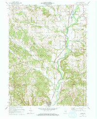 Download a high-resolution, GPS-compatible USGS topo map for Alpine, IN (1973 edition)
