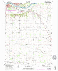 Download a high-resolution, GPS-compatible USGS topo map for Anoka, IN (1980 edition)