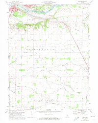 Download a high-resolution, GPS-compatible USGS topo map for Anoka, IN (1974 edition)
