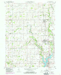 Download a high-resolution, GPS-compatible USGS topo map for Arcadia, IN (1987 edition)