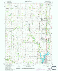 Download a high-resolution, GPS-compatible USGS topo map for Arcadia, IN (1994 edition)