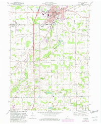 Download a high-resolution, GPS-compatible USGS topo map for Auburn, IN (1981 edition)