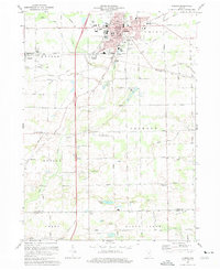 Download a high-resolution, GPS-compatible USGS topo map for Auburn, IN (1975 edition)