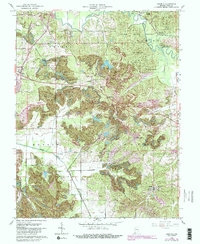 Download a high-resolution, GPS-compatible USGS topo map for Augusta, IN (1989 edition)