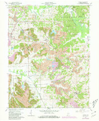Download a high-resolution, GPS-compatible USGS topo map for Augusta, IN (1981 edition)