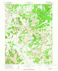 Download a high-resolution, GPS-compatible USGS topo map for Augusta, IN (1963 edition)