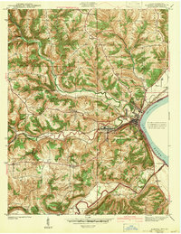 1943 Map of Aurora