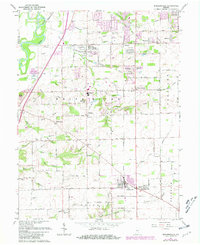 Download a high-resolution, GPS-compatible USGS topo map for Bargersville, IN (1981 edition)