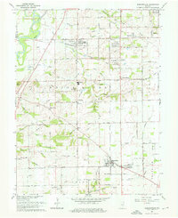 Download a high-resolution, GPS-compatible USGS topo map for Bargersville, IN (1976 edition)