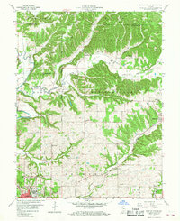 Download a high-resolution, GPS-compatible USGS topo map for Bartlettsville, IN (1968 edition)