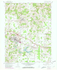 Download a high-resolution, GPS-compatible USGS topo map for Batesville, IN (1981 edition)