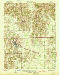 1946 Map of Batesville