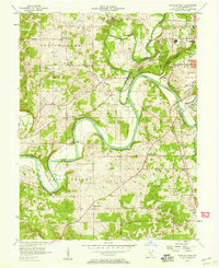 Download a high-resolution, GPS-compatible USGS topo map for Bedford West, IN (1958 edition)