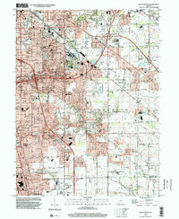 Download a high-resolution, GPS-compatible USGS topo map for Beech Grove, IN (2002 edition)