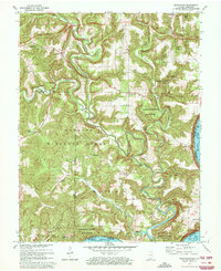 Download a high-resolution, GPS-compatible USGS topo map for Beechwood, IN (1972 edition)
