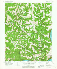 Download a high-resolution, GPS-compatible USGS topo map for Beechwood, IN (1967 edition)