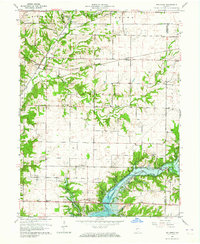 Download a high-resolution, GPS-compatible USGS topo map for Bellmore, IN (1964 edition)