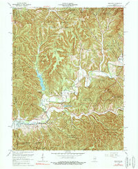 Download a high-resolution, GPS-compatible USGS topo map for Belmont, IN (1984 edition)