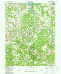 Download a high-resolution, GPS-compatible USGS topo map for Birdseye, IN (1981 edition)
