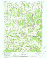 Download a high-resolution, GPS-compatible USGS topo map for Blocher, IN (1981 edition)