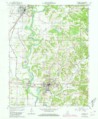 Download a high-resolution, GPS-compatible USGS topo map for Bloomfield, IN (1981 edition)