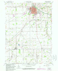 Download a high-resolution, GPS-compatible USGS topo map for Bluffton, IN (1988 edition)