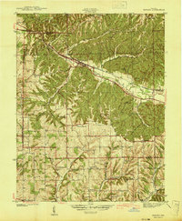 1941 Map of Borden