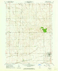 Download a high-resolution, GPS-compatible USGS topo map for Boswell, IN (1964 edition)
