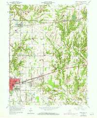 Download a high-resolution, GPS-compatible USGS topo map for Brazil East, IN (1973 edition)