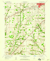 Download a high-resolution, GPS-compatible USGS topo map for Bridgeport, IN (1960 edition)