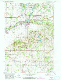 Download a high-resolution, GPS-compatible USGS topo map for Bristol, IN (1982 edition)
