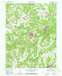 Download a high-resolution, GPS-compatible USGS topo map for Bristow, IN (1981 edition)