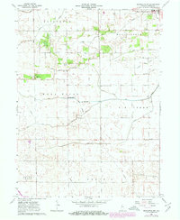 Download a high-resolution, GPS-compatible USGS topo map for Brookston NW, IN (1980 edition)