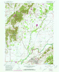 Download a high-resolution, GPS-compatible USGS topo map for Brownstown, IN (1981 edition)