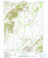 Download a high-resolution, GPS-compatible USGS topo map for Brownstown, IN (1994 edition)