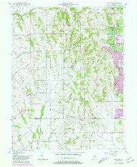 Download a high-resolution, GPS-compatible USGS topo map for Bucktown, IN (1981 edition)