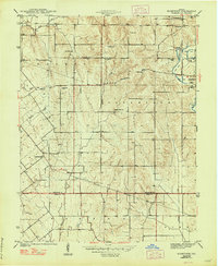 Download a high-resolution, GPS-compatible USGS topo map for Bucktown, IN (1948 edition)