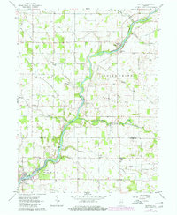 Download a high-resolution, GPS-compatible USGS topo map for Buffalo, IN (1980 edition)