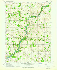 Download a high-resolution, GPS-compatible USGS topo map for Buffalo, IN (1963 edition)