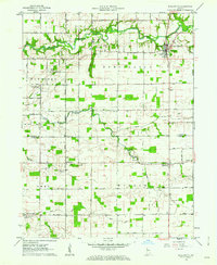 Download a high-resolution, GPS-compatible USGS topo map for Burlington, IN (1962 edition)