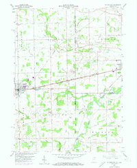 Download a high-resolution, GPS-compatible USGS topo map for Butler East, IN (1974 edition)