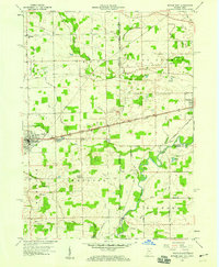 Download a high-resolution, GPS-compatible USGS topo map for Butler East, IN (1960 edition)
